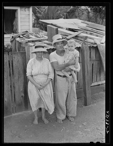 French village, a small settlement on Saint Thomas Island, Virgin Islands. French-speaking fishermen and their families live in this colony
