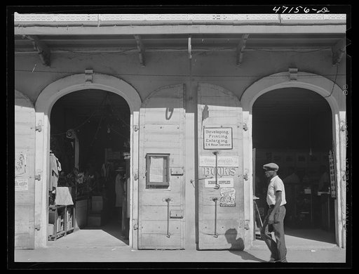 Charlotte Amalie, Saint Thomas Island, Virgin Islands. Along the main street