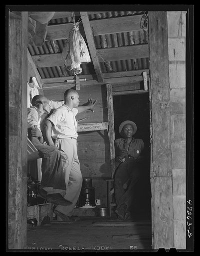 Untitled photo, possibly related to: Charlotte Amalie, Saint Thomas Island, Virgin Islands. Defense workers employed at the Naval base