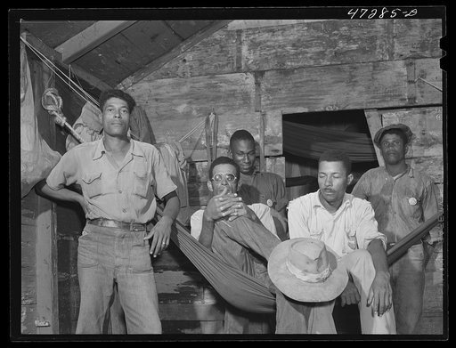 Charlotte Amalie, Saint Thomas Island, Virgin Islands. Defense workers employed at the Naval base