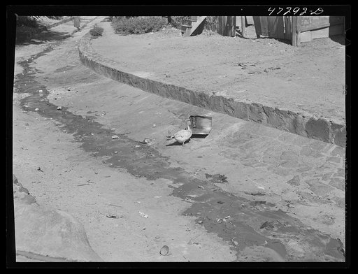 Untitled photo, possibly related to: Charlotte Amalie, Saint Thomas Island, Virgin Islands. One of the main sewage drains