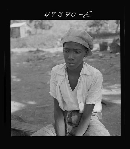 Saint John Island, Virgin Islands. Young boy