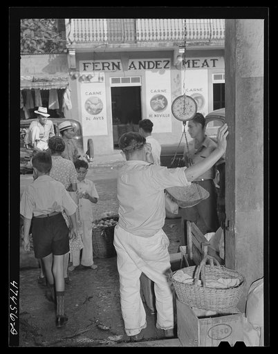 Rio Piedras, Puerto Rico. At the produce market