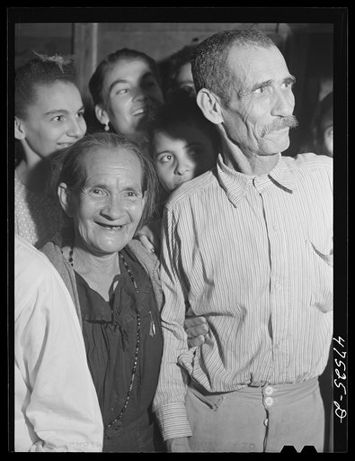 Guanica, Puerto Rico (vicinity). At a Three Kings' eve party in a tenant farmer's home in the sugar country