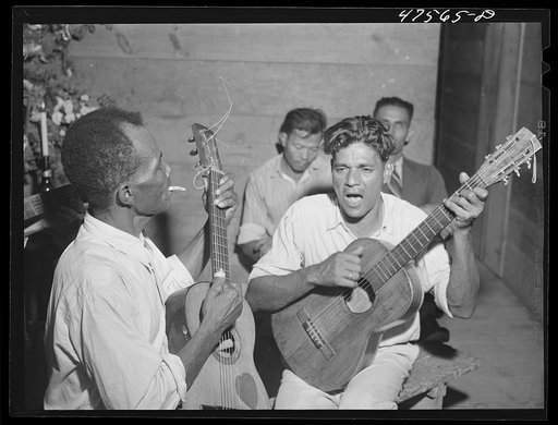 Guanica, Puerto Rico (vicinity). At a Three Kings' eve party in a tenant farmer's home in the sugar country