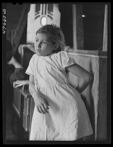Guanica, Puerto Rico (vicinity). One of the children of a tenant farmer
