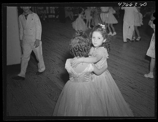 Untitled photo, possibly related to: Yauco, Puerto Rico. Three Kings' eve party for children of middle class families at the Casino