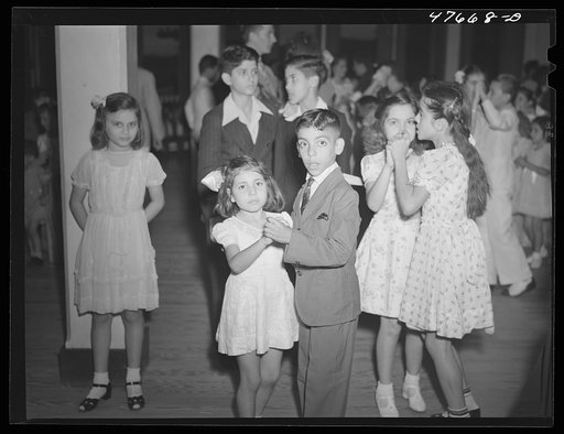 Untitled photo, possibly related to: Yauco, Puerto Rico. Three Kings' eve party for children of middle class families at the Casino