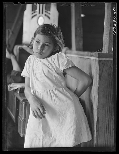 Untitled photo, possibly related to: Guanica, Puerto Rico (vicinity). One of the children of a tenant farmer