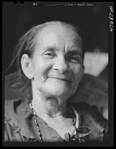 Guanica, Puerto Rico (vicinity). Wife of a tenant farmer