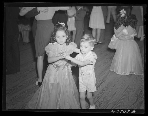 Yauco, Puerto Rico. Three Kings' eve party for children of middle class families at the Casino