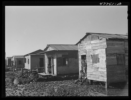 San Juan, Puerto Rico. In the huge slum area known as "El Fangitto" ("the mud")