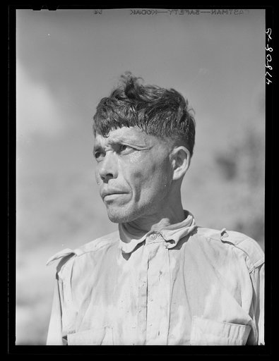Untitled photo, possibly related to: Yauco, Puerto Rico (vicinity). Farmer living in the hills