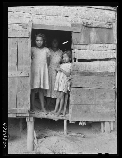 Untitled photo, possibly related to: Yauco, Puerto Rico (vicinity). Family of a FSA (Farm Security Administration) borrower in their home