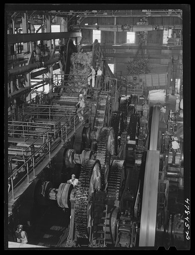 Ensenada, Puerto Rico. One of the mills in the South Puerto Rico Sugar Company's plant