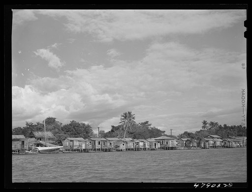 Puerto Real, Puerto Rico. Part of the extremely poor little fishing village on the southwest coast of Puerto Rico