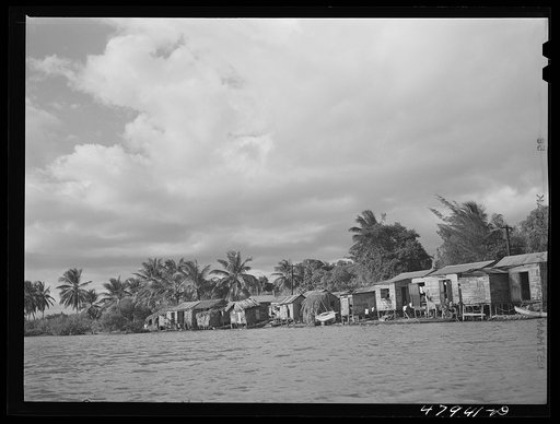 Puerto Real, Puerto Rico. Part of the extremely poor little fishing village on the southwest coast of Puerto Rico