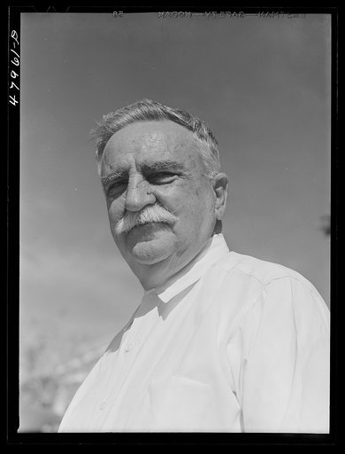 Guanica, Puerto Rico (vicinity). Don Luis Quinones, member of an old Puerto Rican family. His house was used as headquarters by the American forces of occupation in the Spanish-American War. He is the father of a FSA (Farm Security Administration) supervisor