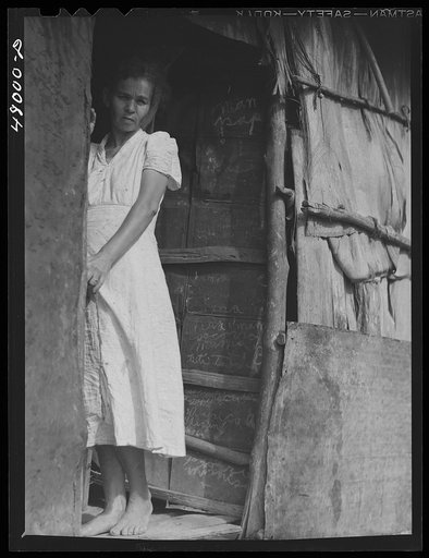Untitled photo, possibly related to: Utuado, Puerto Rico (vicinity). Farm laborer's family