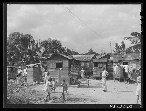 Untitled photo, possibly related to: Utuado, Puerto Rico. In the slum area
