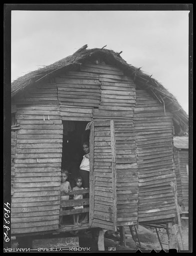 Untitled photo, possibly related to: Utuado, Puerto Rico. Children in the slum area