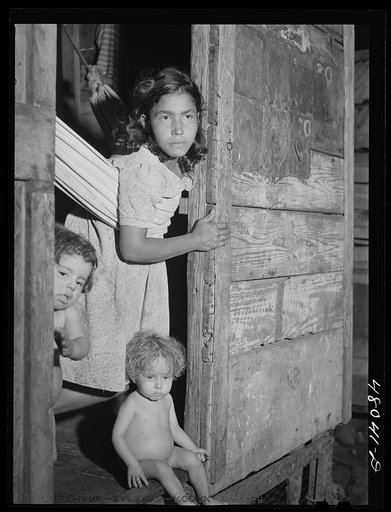 Untitled photo, possibly related to: Utuado, Puerto Rico. In the slum area