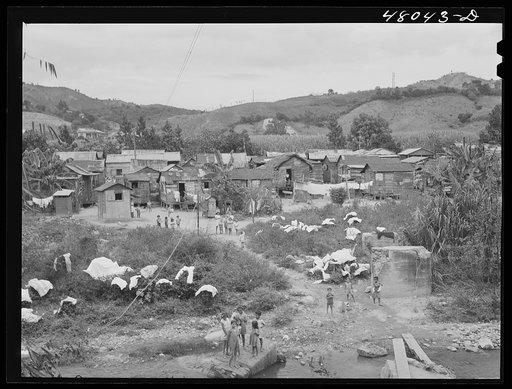 Untitled photo, possibly related to: Utuado, Puerto Rico. In the slum area
