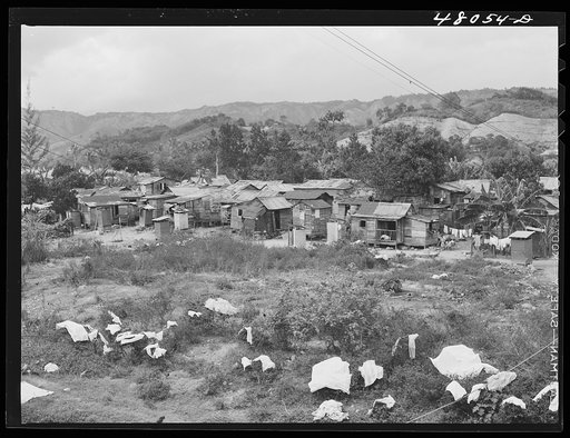 Untitled photo, possibly related to: Utuado, Puerto Rico. In the slum area