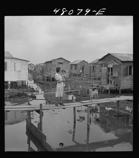 San Juan, Puerto Rico. In the huge slum area known as "El Fangitto"