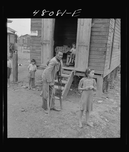 San Juan, Puerto Rico. In the huge slum area known as "El Fangitto"