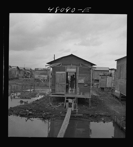 San Juan, Puerto Rico. In the huge slum area known as "El Fangitto"