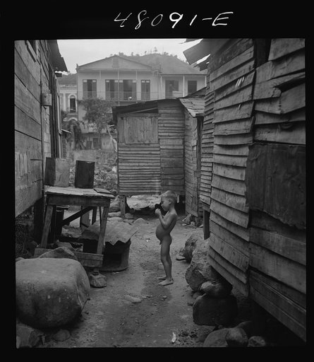 Untitled photo, possibly related to: Utuado, Puerto Rico. In the slum area
