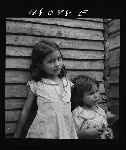 Untitled photo, possibly related to: Utuado, Puerto Rico. Children in the slum area