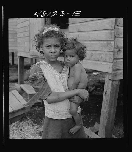 San Juan, Puerto Rico. In the huge slum area known as "El Fangitto"