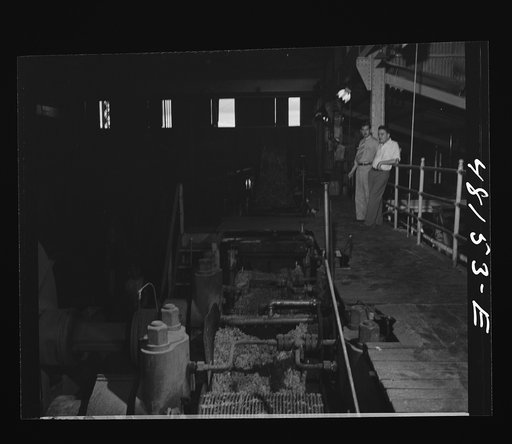 Untitled photo, possibly related to: San Sebastian, Puerto Rico (vicinity). Small grinding mill at a "central"