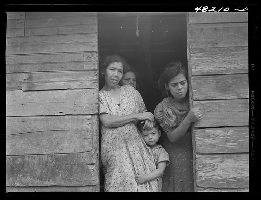 Untitled photo, possibly related to: Utuado, Puerto Rico (vicinity). Farm laborer's family