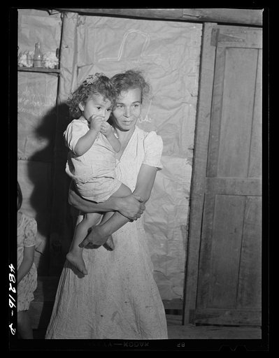 Untitled photo, possibly related to: Utuado, Puerto Rico (vicinity). Farm laborer's family