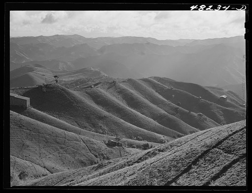 Comerio (vicinity), Puerto Rico. Farm landscape