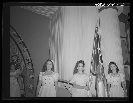San Juan, Puerto Rico. Pageant at the Escambron, a San Juan night club