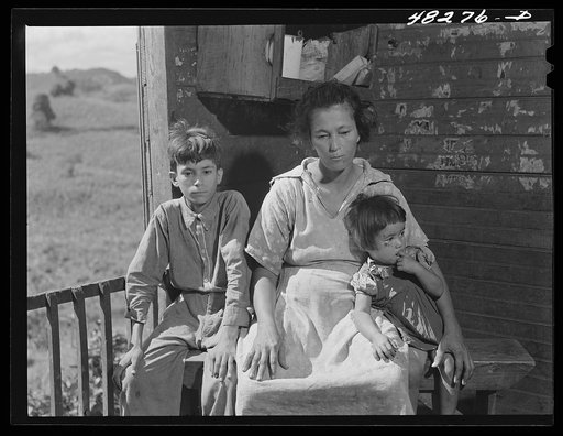 Rio Piedras (vicinity), Puerto Rico. Wife and children of a FSA (Farm Security Administration) borrower