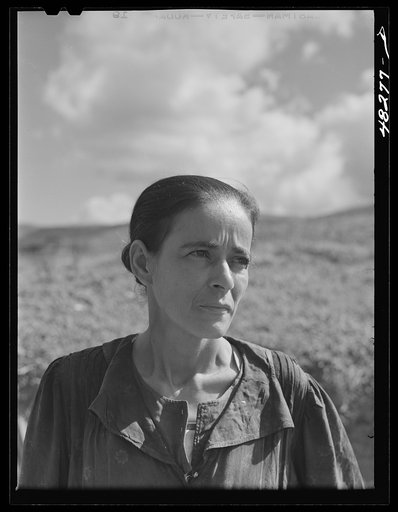 Rio Piedras (vicinity), Puerto Rico. Wife of a FSA (Farm Security Administration) borrower