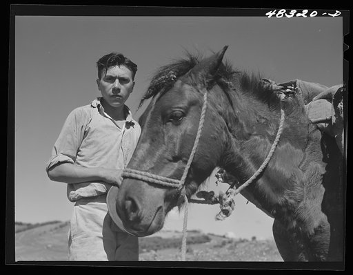 Untitled photo, possibly related to: Rio Piedras (vicinity), Puerto Rico. Union organizer who was visiting a FSA (Farm Security Administration) sugar cane cooperative