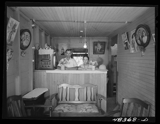 Rio Piedras (vicinity), Puerto Rico. The home of a tenant purchase borrower