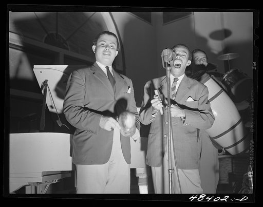 San Juan, Puerto Rico. Orchestra in the "Escambron," a nightclub