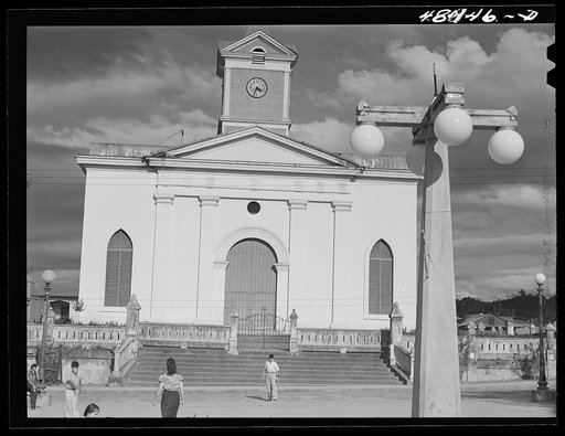 San Sebastian, Puerto Rico. The church