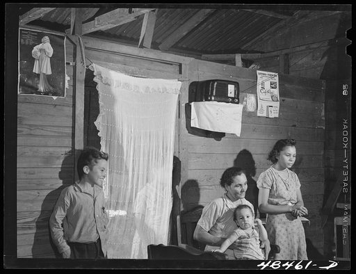 Untitled photo, possibly related to: Rio Piedras (vicinity), Puerto Rico. FSA (Farm Security Administration) borrower's family