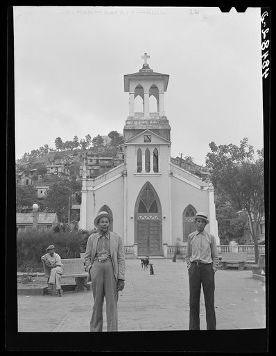 Orocovis, Puerto Rico. The plaza