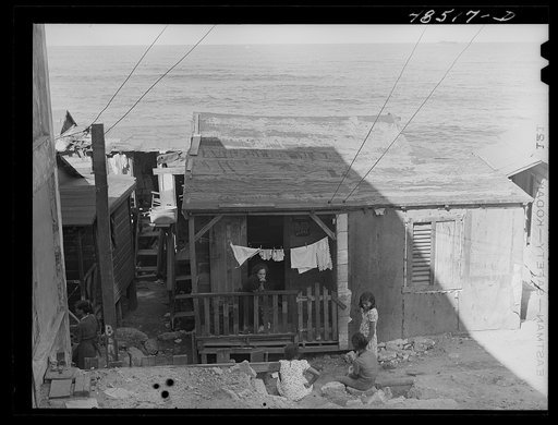Untitled photo, possibly related to: San Juan, Puerto Rico. El Fangitto, the slum area