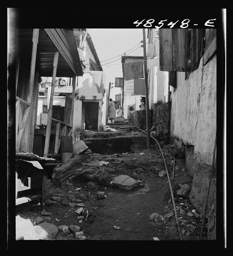 Untitled photo, possibly related to: San Juan, Puerto Rico. La Perla, the slum area