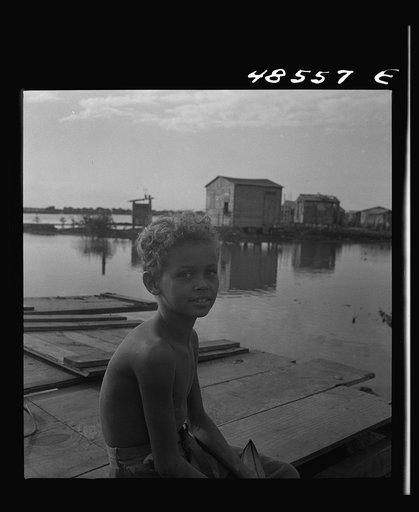 Untitled photo, possibly related to: San Juan, Puerto Rico. El Fangitto, the slum area
